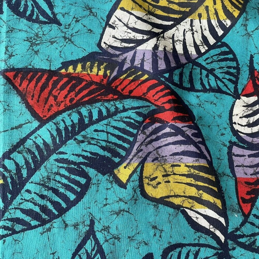 Fabric Cranston 1 yard X 44” Leaves Vintage Sewing Quilting Apparel Cotton #2B23